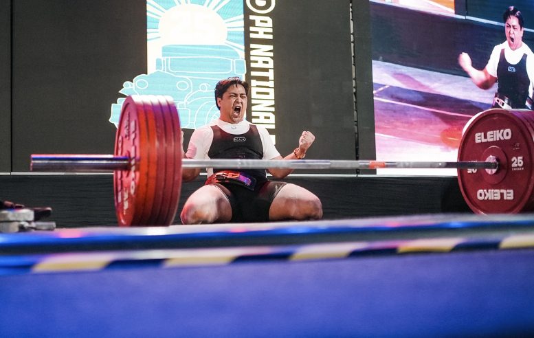 Emilio Florendo competing