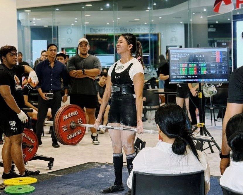 Kyla Gancayco Asinas competing